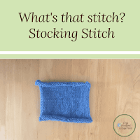 How to do stocking stitch