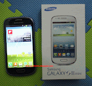 Harga Samsung Galaxy S3 mini Rp 3.499.000 (galaxy siii mini blue)