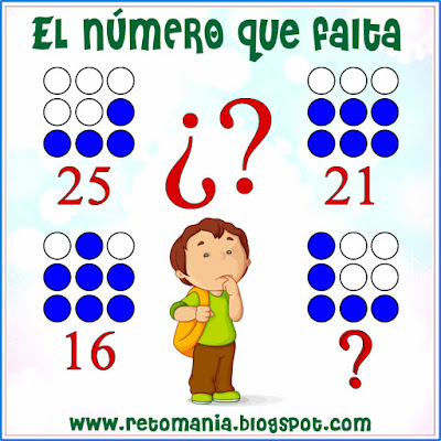 Descubre el número, El número que falta, Cuál es el número que falta, Acertijos matemáticos, Desafíos matemáticos, Problemas matemáticos, Retos matemáticos, Problemas para pensar, Problemas de lógica