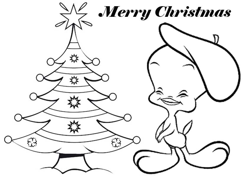 Kids Christmas Coloring Pages