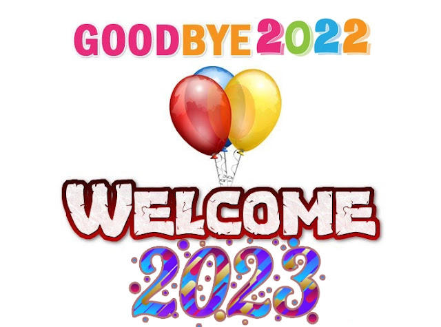 Good Bye 2022 Welcome 2023 Image Wishes GIF-1