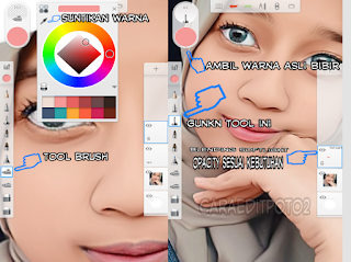 cara edit foto smudge painting android