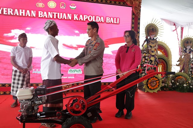 Serentak! Polri Laksanakan Launching Penguatan Program Pekarangan Pangan Lestari