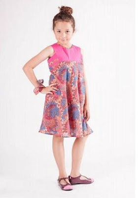 Gambar Baju Batik Anak Perempuan