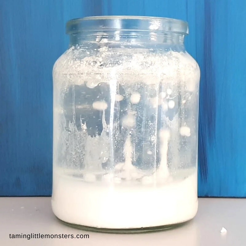 snowstorm in a jar science experiment