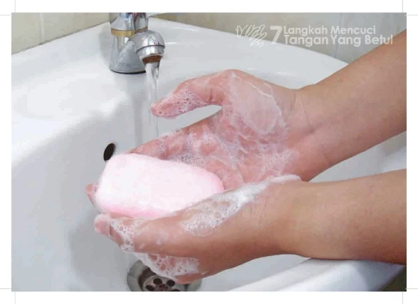 Cara basuh tangan dengan betul untuk elakkan keracunan makanan