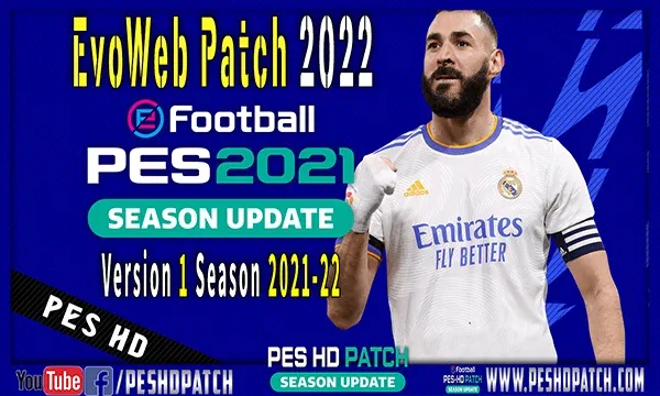 PES 2021 EvoWeb Patch season 2022