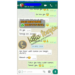 Testimoni Jas Blazer Murah Kiffa Fesyen