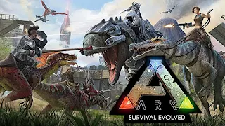 Screenshots of the Ark: Survival evolved for Android tablet, phone.