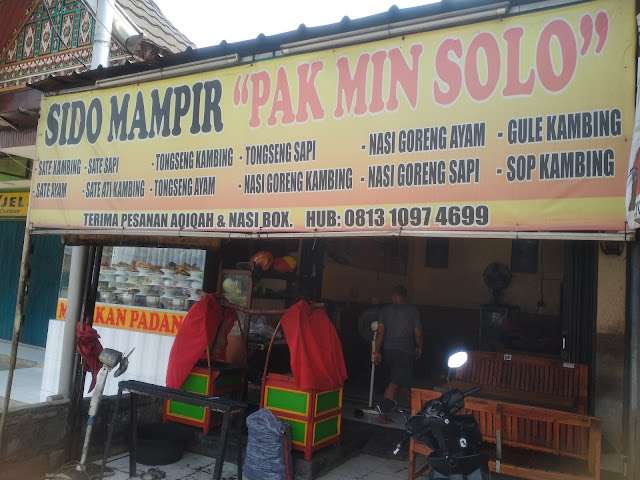 Warung Sate Tongseng - Sido Mampir "Pak Min Solo" mempersembahkan penawaran istimewa untuk Anda!