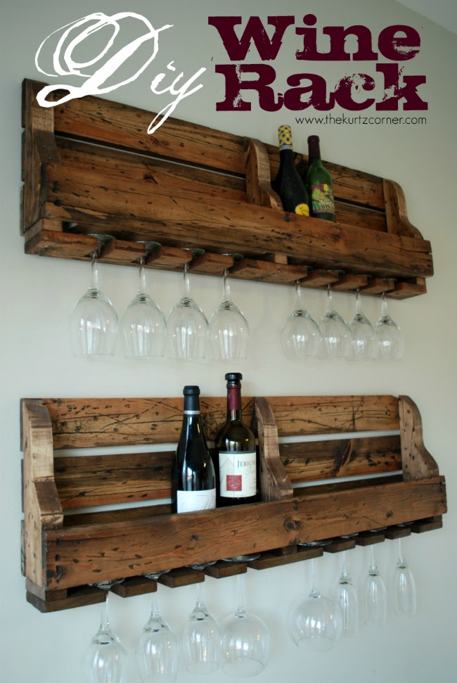 Woodwork Wine Rack With Glass Holder Plans PDF Plans