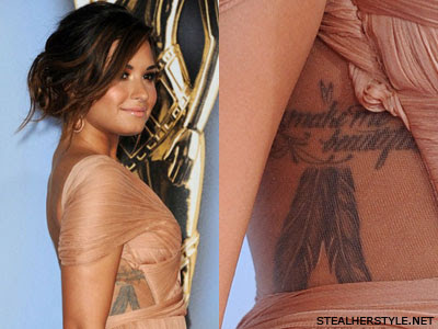 demi lovato tattoo