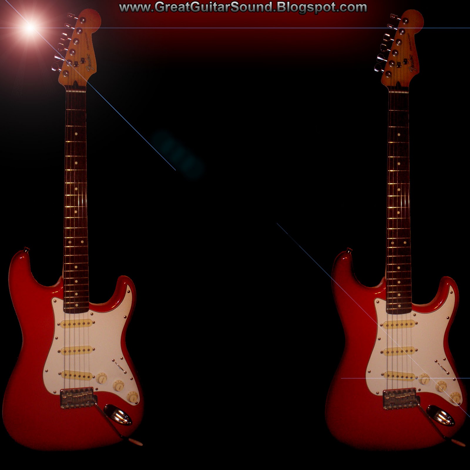 Fender Stratocaster Wallpaper - Red - White - Rosewood - Fretboard ...