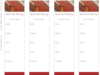  Meeting Bookmark Printable