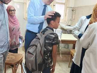 صحة المنيا: تطعيم 770 ألف طالب ضد الالتهاب السحائي والثنائي بمدارس المحافظة - الناشر المصرى