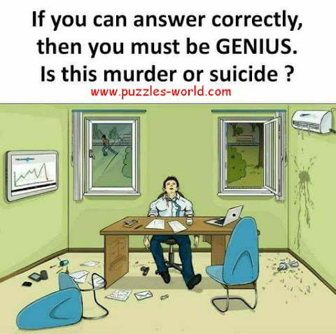 Is this Murder or Suicide Picture Puzzle