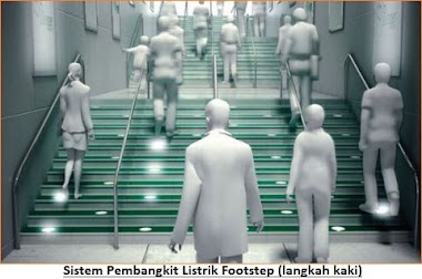Sistem Pembangkit Listrik Footstep (Pijakan Kaki) Berbasis Mikrokontroler