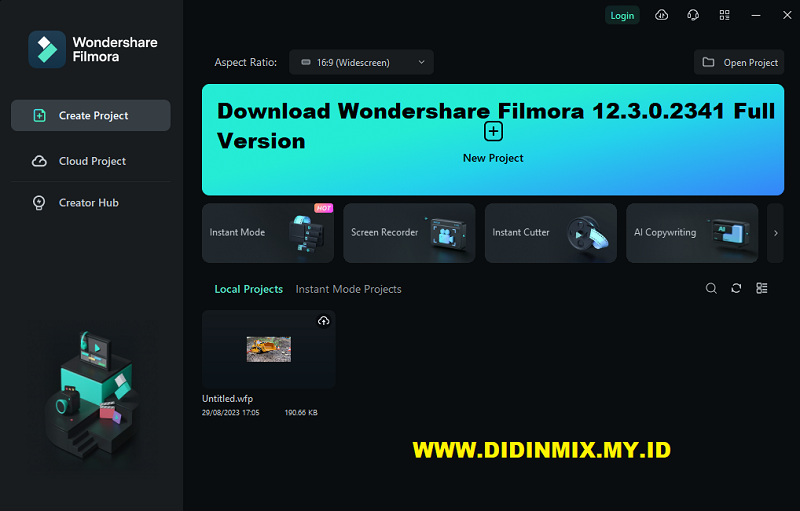 Download Wondershare Filmora 12.3.0.2341 Full Version