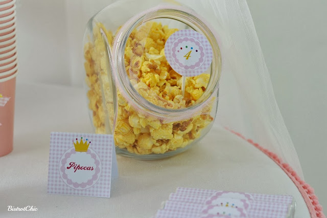 Princess Party popcorns by BistrotChic