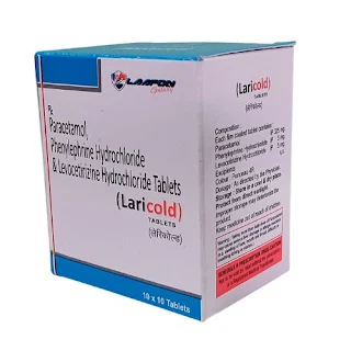 Levocetirizine Paracetamol and Phenylephrine Hydrochloride Tablets Uses | Laricold Tablet