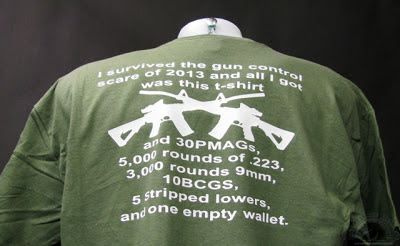 I survived the gun control scare of 2013 and all I got was this T-SHIRT