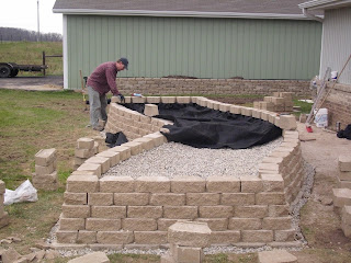 Landscape Fabric Installation