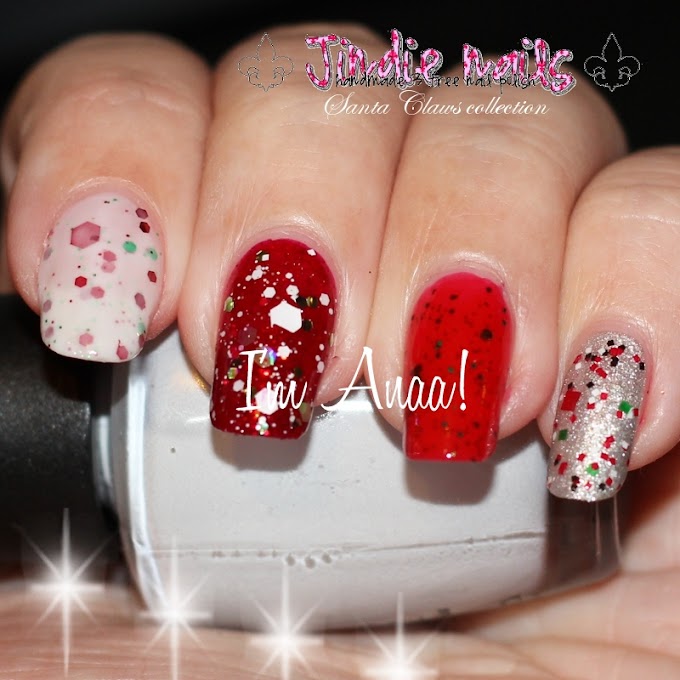 Jindie Nails || Santa Claws collection