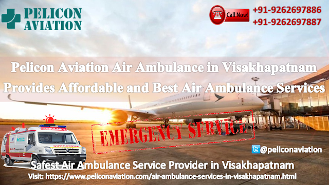 Air Ambulance Service in Visakhapatnam
