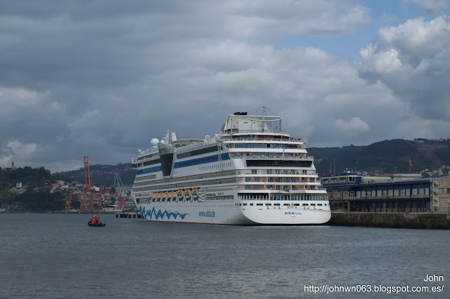 aida luna, cruceros, cruiser ship, cruceros vigo