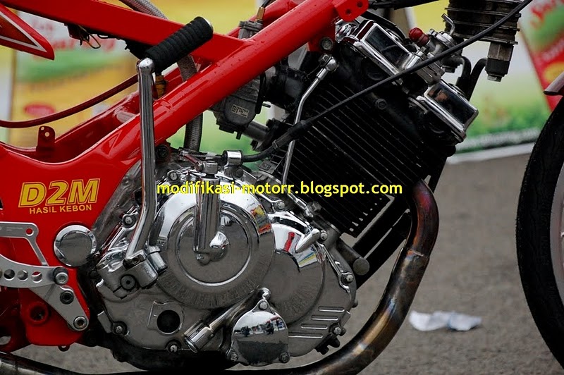 Modif Shock Belakang Yamaha Scorpio