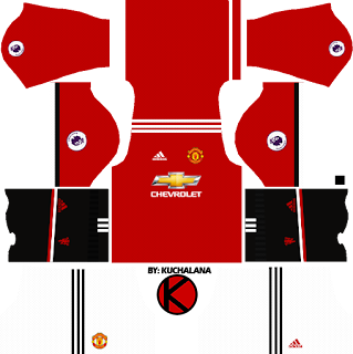 Manchester United Kits 2017/2018 - Dream League Soccer