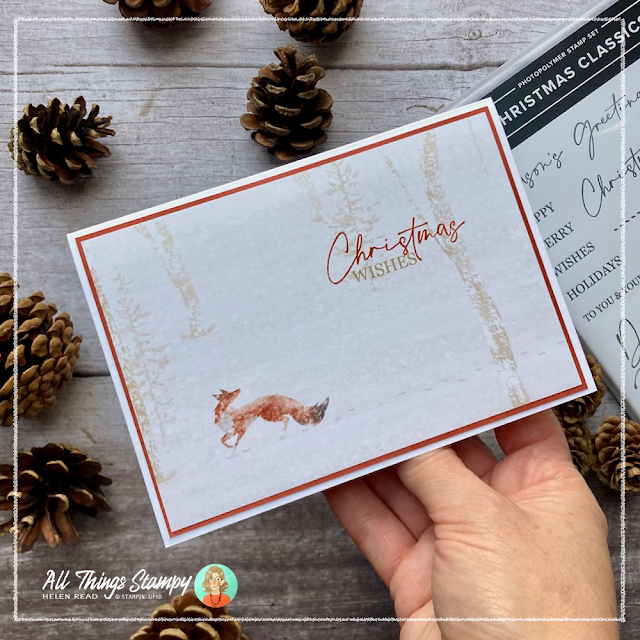 Stampin Up easy Christmas card idea