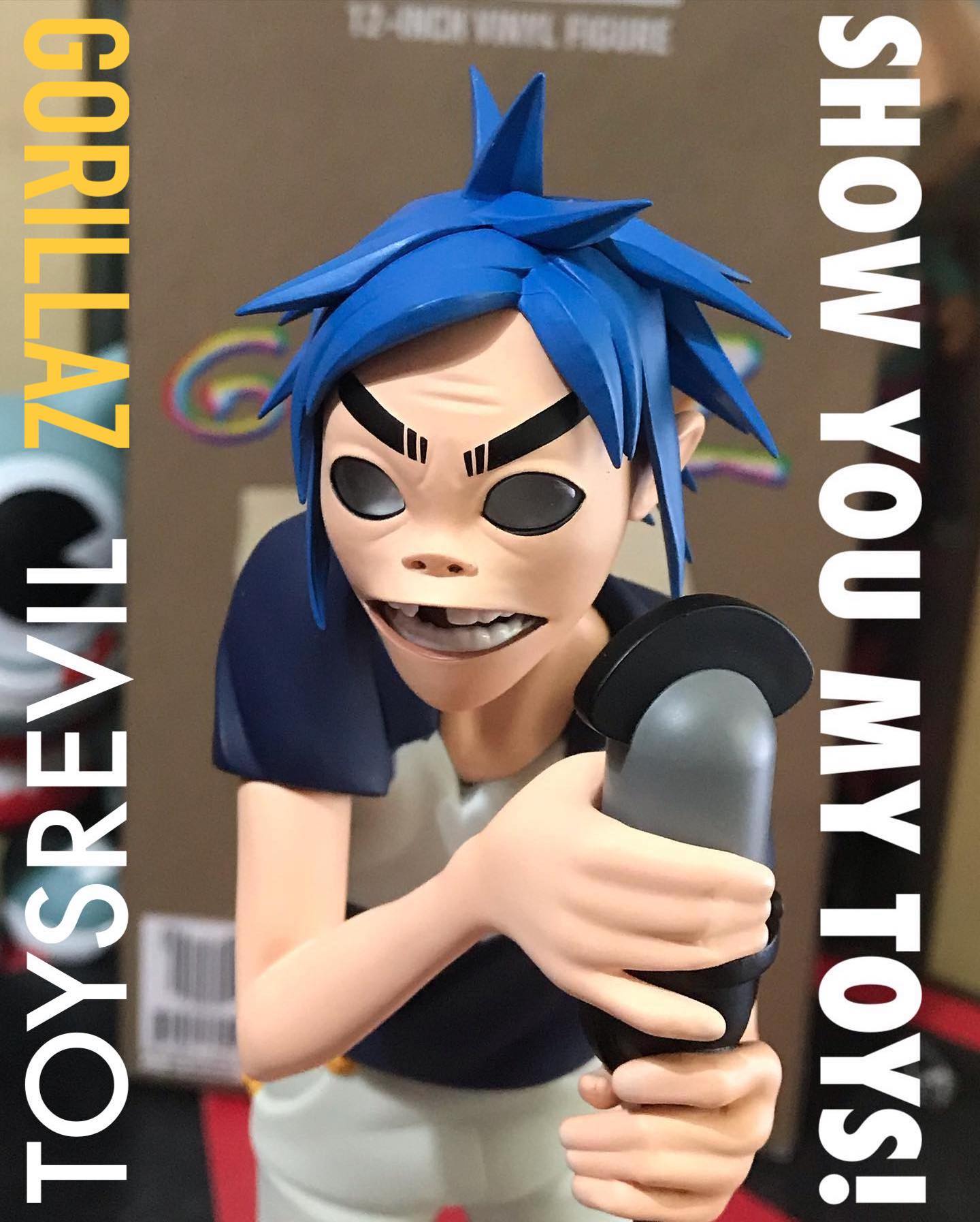 Gorillaz S 2d From Super Plastic For Toysrevil S Show You My Toys