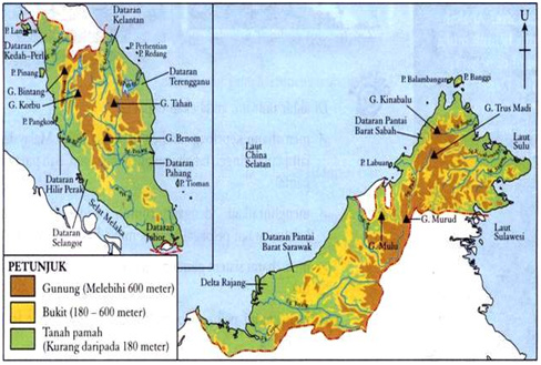 E-Learning Geografi: TEMA 1 : KEPELBAGAIAN BENTUK MUKA BUMI