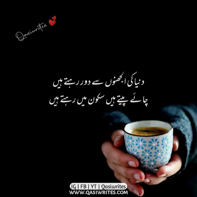 Chai Poetry | Best Tea Poetry in Urdu 2 Lines |Chai Shayari | Qasiwrites