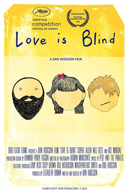 Short film directed by Dan Hodgson in 2015 titled Love is Blind