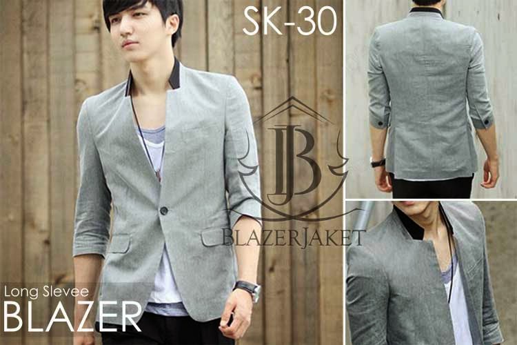 Gray Korean Blazer Style jaketkorea blazerkorea blazerjaket