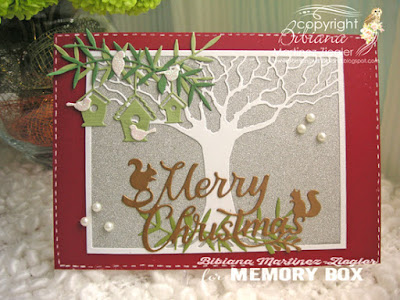 christmas stretching your dies front card