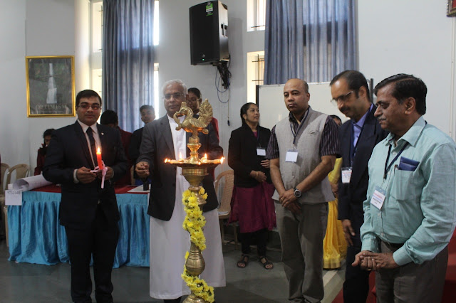 Lighting the Lamp in inaugaral ceremony
