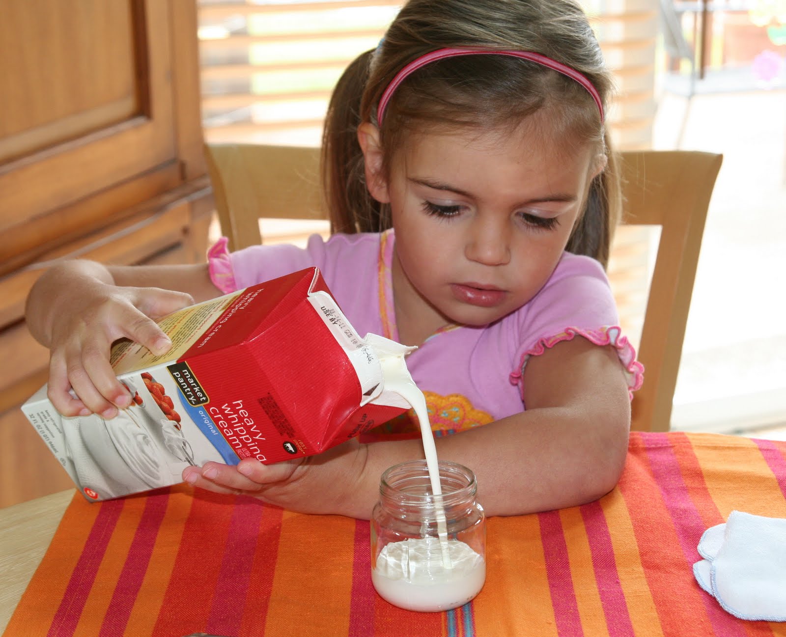 America make Real Make Butter a a & jar Jar with Churned to in of how butter  from Cali: milk in Farmwives