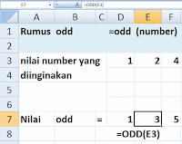 Rumus Matematika Microsoft Excel 2007 bag satu