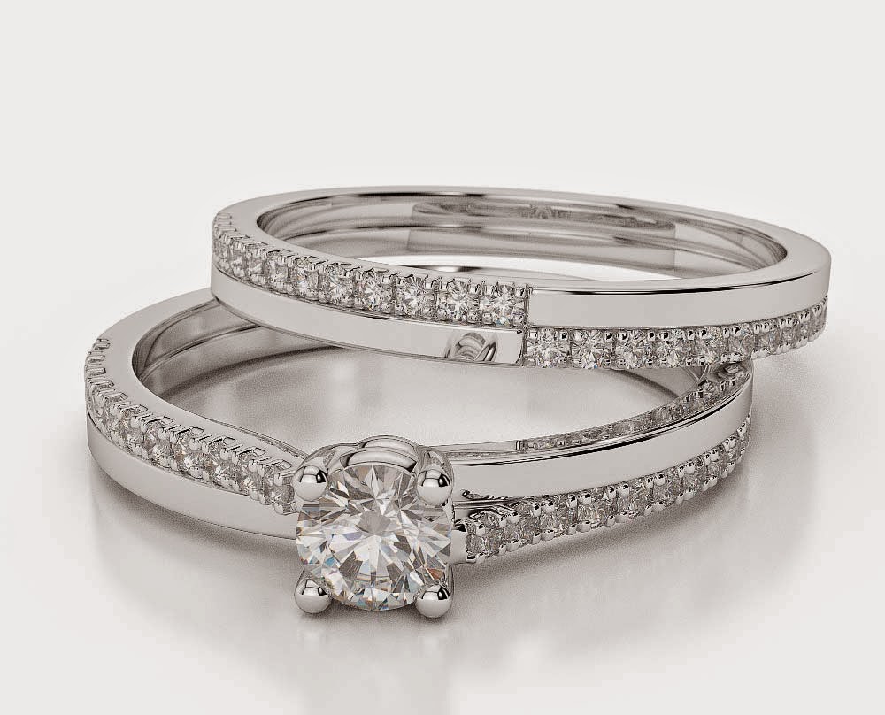 Diamond Bridal Sets Wedding Rings Under 2000 Dollars Images