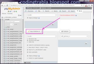 phpMyAdmin copy database tutorial 7