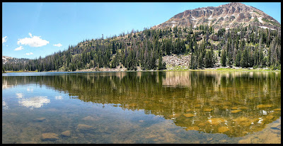 Reflection of Bald Mountain on Moosehorn Lake