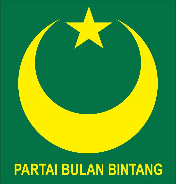  Logo Partai Bulan Bintang PBB Format CDR dan PNG 