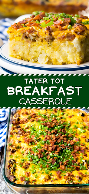 Easy Tater Tot Breakfast Casserole