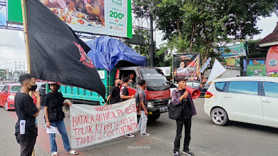 Aksi Prakondisi, KP-GRD Desak MK Batalkan Hasil Pilpres 2024