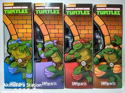 Figuras: Review de los S.H.Figuarts TMNT "Raphael" y "Michelangelo" de #TamashiiNations