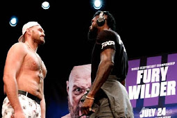 Tyson Fury Tatap Muka Sangar 5 Menit, Sumpah Pukul KO Deontay Wilder