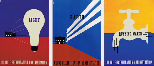 rural electrification administration lester beall modernism US advertising